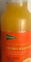 Zumo naranja recien exprimido