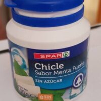 Chicles Flavor menta fuerte without Sugar