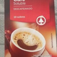 Café soluble descafeinado