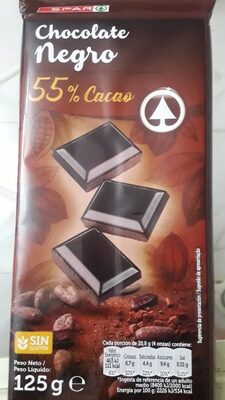 Black Chocolate 55% Cocoa Black Chocolate 55% Cocoa