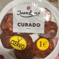 Ciervo curado