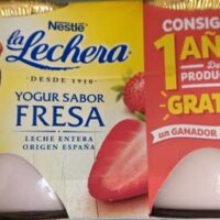 Yogurt Flavor Strawberry La Lechera