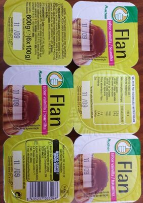 Flan Flavor Vanilla (Auchan) Flan Flavor Vanilla (Auchan)