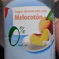 Yogurt Skimmed with Melocotón
