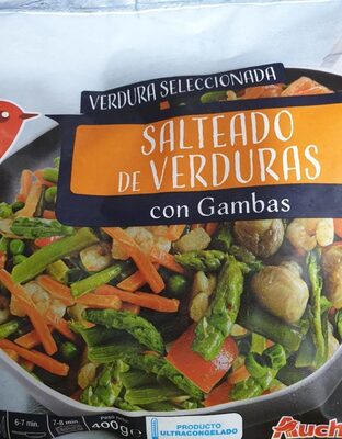 Salteado from Vegetables with Gambas Salteado from Vegetables with Gambas