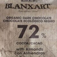 Dark Chocolate 72% with Almonds
