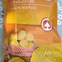 Potato Chips onduladas corte rústico