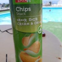 Chips Snack. Flavor Sour Cream & Onion