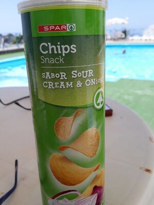 Chips Snack. Flavor Sour Cream & Onion Chips Snack. Flavor Sour Cream & Onion