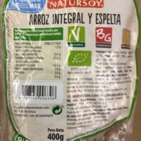 Rice Integral Cocinado with Water from Mar
