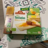 Bio tostadas maiz and arroz