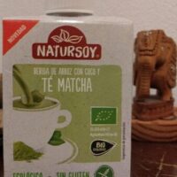 Bebida from Rice with Coco and te matcha