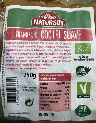 Frankfurt coctel suave Frankfurt coctel suave