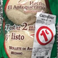 Medio mollete Antequera