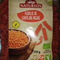 Fusillis from Lentils Red