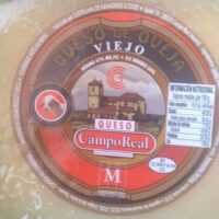 Cheese viejo from Oveja elaborado with Leche Pasteurized cuña