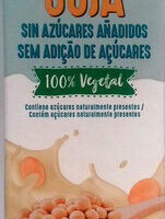 Bebida from Soja without Sugar añadidos