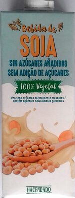 Bebida from Soja without Sugar añadidos Bebida from Soja without Sugar añadidos