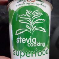 Stevia cooking