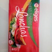 Cheese fundido in lonchas