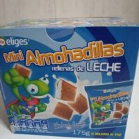 Mini almohadillas stuffed with Leche