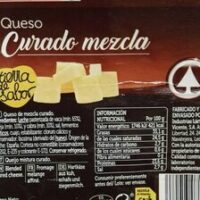 Curado mezcla