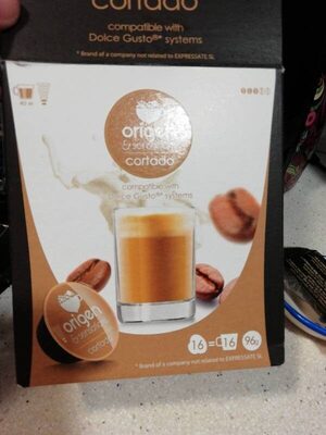 Cápsulas Compatibles Dolce Gusto Café Cortado Origin Cápsulas Compatibles Dolce Gusto Café Cortado Origin