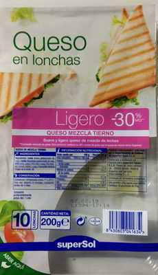 Cheese in lonchas Cheese in lonchas