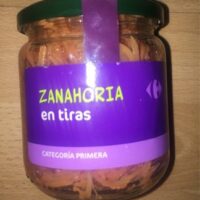 Zanahorias in Strips