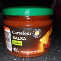 Salsa from Tomato with Peppers and Onion - suave