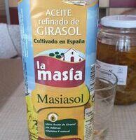 Oil La Masía Masiasol Sunflower 1 Litro