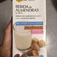 Bebida from Almonds Gluten Free and without Lactose