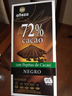 Cacao 72% with Pepitas from Cocoa Cacao 72% with Pepitas from Cocoa
