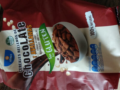 Cereals Stuffed from Chocolate and avellanas Cereals Stuffed from Chocolate and avellanas