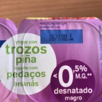 Yogurt with Chunks pina