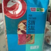Pan tostado without Salt añadida