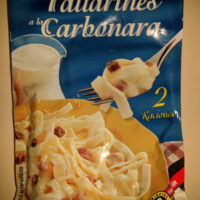 tallarines Carbonara deshidratado