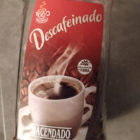 Café descafeinado soluble