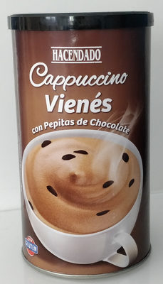 Cappuccino Vienés with Pepitas from Chocolate Cappuccino Vienés with Pepitas from Chocolate