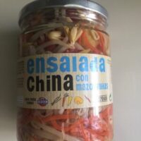 Salad china with Mazorquitas