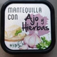 Mantequilla Con Garlic and Hierbas