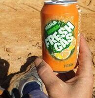 Orange fresh gas