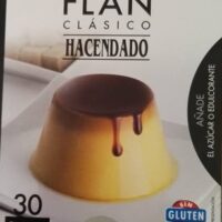 Flan Clásico - Hacendado - 30 g