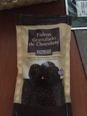Fideos Granulados from Chocolate Fideos Granulados from Chocolate