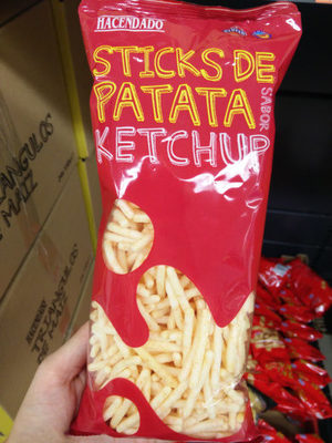 stick from Potato Flavor Ketchup stick from Potato Flavor Ketchup
