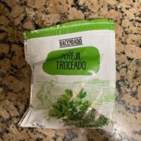 Perejil troceado congelado