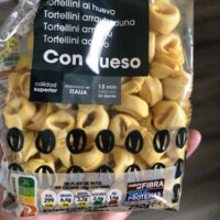 Tortellini huevo with Queso