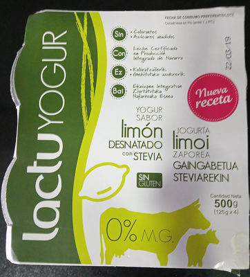 Yogurt Lemon Flavour Yogurt Lemon Flavour