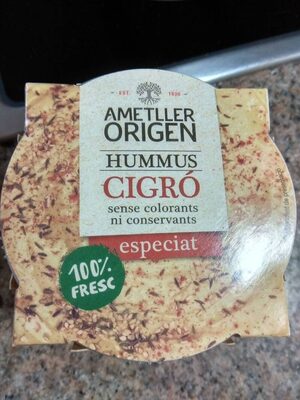 Hummus Cigró especiat Hummus Cigró especiat
