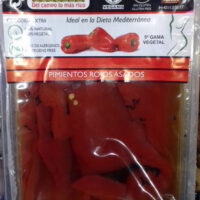Red Peppers Roasted